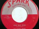 HEAR doo wop 45 RPM THE HONEY BEARS One Bad Stud, It's A Miracle SPARK