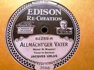 1915 JACQUES URLUS RIENZI Allmacht'ger Vater / HEMPEL Strauss REger EDISON DD 78