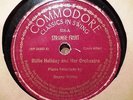 BILLIE HOLIDAY STRANGE FRUIT / FINE and Mellow COMMODORE 78 Sonny White Piano
