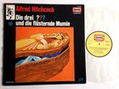 DIE DREI ??? FRAGEZEICHEN und die flüsterende Mumie 10 LP 1.Pressung   Hitchcock