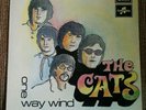 Rare THE CATS one way wind Unique cover Malaysia Singapore DUTCH Rock 7