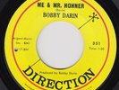 BOB DARIN Me & Mr. Hohner RARE M- country funk 45 breaks BOBBY Commitment HEAR