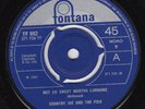 COUNTRY JOE & THE FISH Not So Sweet Martha Lorraine M- UK 45 psych garage LISTEN