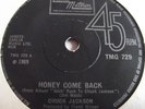 CHUCK JACKSON   HONEY COME BACK ** 1969 TAMLA MOTOWN 45