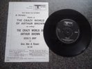 CRAZY WORLD OF ARTHUR BROWN UK TRACK 45 1967 + RUSH RELEASE SHEET DEVILS GRIP 45
