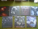 7x Immortal Vinyl LP / Black Metal / Marduk / Darkthrone / Mayhem / Death Metal