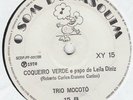JORGE BEN e TRIO MOCOTO Cosa Nostra / Coqueiro Verde Great BRAZIL SOUL SAMBA 45
