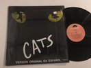 CATS Original Mexican cast IN SPANISH Vinyl LP 1992 EX EX Latin America MUSICAL