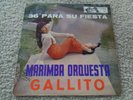 Marimba Orquesta Gallito 36 para su fiesta LP Vinyl Records rare