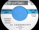 BARNEY KESSEL TV Commercials 45 Mod/Soul/Surf/Popcorn DARLENE LOVE Reprise NICE