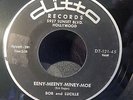 RARE  ROCKABILLY 45 BOB AND LUCILLE  EENY- MEENY-MINNY -MOE  ON DITTO