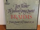 Leon Fleisher & The Juilliard String Quartet  Brahms reel to reel tape