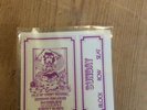 Isle of Wight festival 1970 ticket unused rock pop music concert jimi Hendrix
