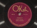 78 RPM -- Jimmy (James P.) Johnson, Okeh 4937, EE-  Jazz