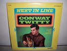 (WHITE LABEL PROMO) CONWAY TWITTY NEXT IN LINE VINYL LP RECORD ALBUM (1968)