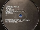 DEPECHE MODE REMIXES - NO DISCO / WORLD IN MY EYES - VINYL MAXI (12