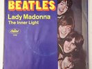 THE BEATLES LADY MADONNA WITH PICTURE SLEEVE AND FAN CLUB INSERT