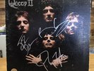 Queen Signed Vinyl Record Three members COA LP Queen II