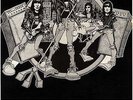 23/9/78PN24 ADVERT: THE RAMONES ALBUM ROAD TO RUIN & TOUR 15X11 FRAMED