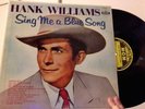 EX 1957 orig HANK WILLIAMS Sing Me A Blue Song lp album 1st press MGM E3560 mono