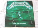 METALLICA ride the lightning..FRENCH GREEN COVER BERNETT SB18026 YEARS 1984