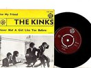 KINKS 7' PS See My Friend SWEDEN PYE 7N 15919 very rare UNIQUE Swedish COVER 45