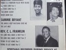 ARETHA FRANKLIN/SAMMIE BRYANT/CL FRANKLIN Spirituals US OG LP  Battle EX shrink