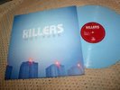 THE KILLERS - HOT FUSS - UK ROCK LP 2004 - BLUE VINYL - NUMBERED - MINT