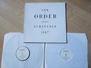 LP--NEW ORDER - SUBSTANCE 1987 orig 2 LP