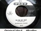 ? BARBARA DANE promo 'I'm On My Way' V. RARE  ORIGINAL northern soul 45