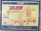 The CLASH Original Punk Concert Poster Lyceum Theatre LONDON 1981silk screen
