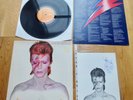 DAVID BOWIE ALADDIN SANE ORIG UK 1973 VINYL LP + FAN CLUB 1ST PRESS EX/EX RARE