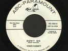Elvis Style Rockabilly Twinspin 45   Vince Everett   ABC-Paramount   Listen
