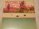 gaz coombes worlds strongest man mint coloured vinyl +signed print