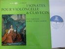 PAUL TORTELIER - ROBERT VEYRON-LACROIX / BACH / ERATO