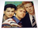 DEPECHE MODE - A CLEAN BREAK / LIVE 1982 - LP GREEN VINYL RARE ALBUM X210