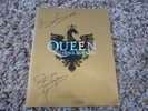 QUEEN, Freddie Mercury, BRIAN MAY, ROGER TAYLOR, 2006 Gold programme, SIGNED
