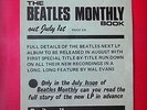 Orig BEATLES BOOK MONTHLY July 1969 Flyer - Issue 72 - Fan Club Memorabilia