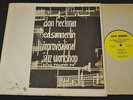 JAZZ LP Don Heckman Ed Summerlin Ictus 101 Improvisational Jazz Workshop