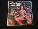 The Best Musical Comedy Songs LP 1957 Halo 50245 Betty Page Cover