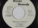 Funk 45 - T.J. Stone - She's Got To Have It - Bryan - VG+ mp3 - Deep Throat