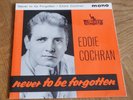 EDDIE COCHRAN EP Never to be forgotten UK Liberty 1962 Rockabilly very nice PS