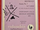 Beethoven: Sonata No. 7 - Joseph Szigeti **Columbia ML 2097 ED1 10
