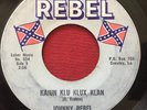 JOHNNY REBEL   KAJUN KLU KLUX KLAN (1966) RARE COUNTRY 45   REB REBEL 504