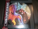 DAVID BOWIE LETS DANCE RARE JAPAN PICTURE DISC LP OBI & INSERT