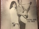 PERRY DUET Thank God I'm Free LP Jewel country gospel Rusty York