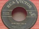 Blues WASHBOARD SAM Maybe You'll Love Me NM RCA 50-0023 Orange Vinyl 40s 45 HEAR