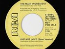 70s Soul 45 - Main Ingredient - Instant Love - RCA Victor - mp3 - promo