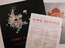 HARRY PARTCH Plektra Gate 5 LP AND flyer and program for King Oedipus 1952