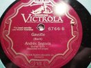 1928 ANDRES SEGOVIA GUITAR BACH Gavotte/ Fernando Sor Theme Varie 78